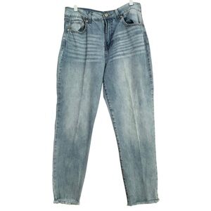 Rewash High Rise Vintage Reunion Frayed Hem Jeans Sz 30